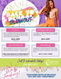 Epic center Back to school blowout