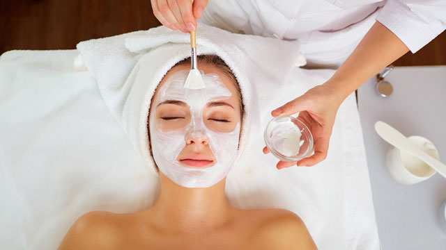 The lady having Teen Facials in Dallas, TX